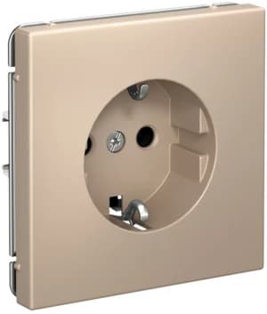 Розетка электрическая Schneider (Песочный)