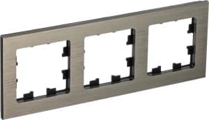 Рамка Systeme AtlasDesign Nature, 3 поста (Латунь)