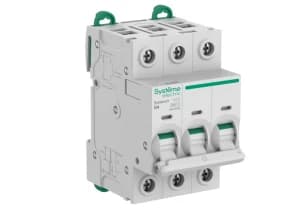 Systeme9 Автоматический выключатель (АВ) D 4A 3P 6kA 400В