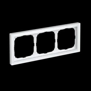 Рамка Schneider Systeme ArtGallery Pure, 3 поста (Белое матовое стекло)