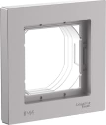Рамка Systeme AtlasDesign влагозащищенная, 1 пост (Алюминий)
