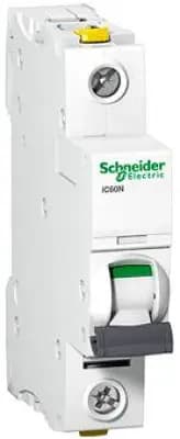 Автоматический выключатель Schneider Acti9 iC60N - 1P - 3A - C - 50kA - 2M