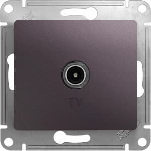 Розетка телевизионная обычная (Сиреневый туман)