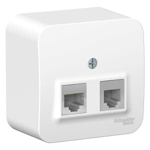 Розетка информационная Schneider Blanca (белый)