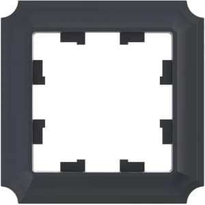 Рамка Systeme AtlasDesign Antique, 1 пост (карбон)