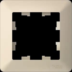 Рамка Systeme AtlasDesign AIR, 1 пост, Бежевая