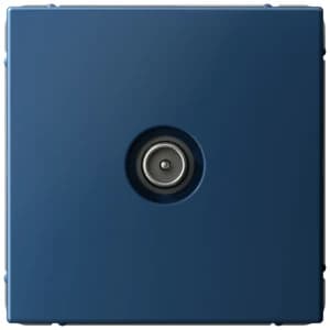 Розетка телевизионная проходная 4dB (Аквамарин)