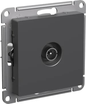 Розетка телевизионная обычная (Базальт)