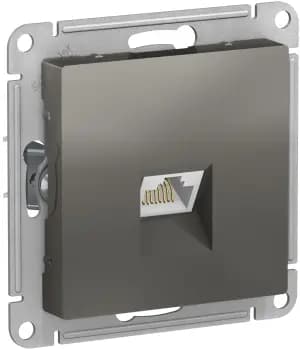 Розетка информационная RJ45 категория 6a (Сталь)