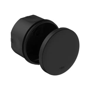 MultiBox Коробка распределительная с мембранными вводами IP66 ?80x50 Черная (со стикером)
