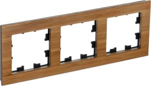 Рамка Systeme AtlasDesign Nature, 3 поста (Бамбук (дерево))