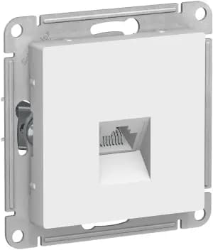 Розетка информационная RJ45 категория 5e (Белый)