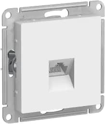 Розетка информационная RJ45 категория 5e (Белый)