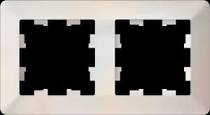 Рамка Systeme AtlasDesign AIR, 2 поста (жемчуг)