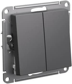 Двухклавишный перекрёстный переключатель (Базальт)