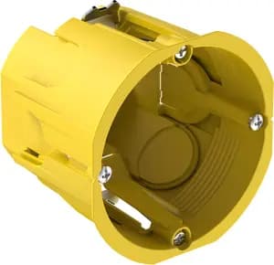 MultiBox Коробка установочная для полых стен 68(65) х 60 мм Жёлтая