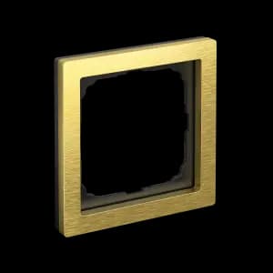 Рамка Schneider Systeme ArtGallery Pure, 1 пост (Металл / Золото)