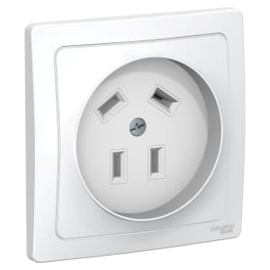 Розетка силовая 3Р+N 32А 400В Schneider Blanca