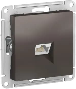 Розетка информационная RJ45 категория 5e (Мокко)