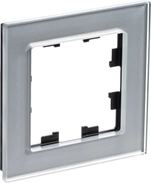 Рамка Systeme AtlasDesign Nature, 1 пост (Алюминий (стекло))