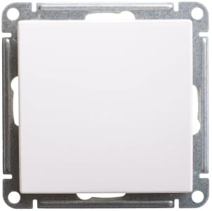 Влагозащищенный одноклавишный переключатель IP44 (Белый)