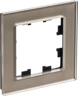 Рамка Systeme AtlasDesign Nature, 1 пост (Шампань (стекло))