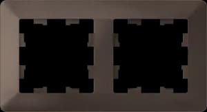 Рамка Systeme AtlasDesign AIR, 2 поста (мокко)