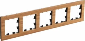 Рамка Systeme AtlasDesign Nature, 5 постов (Бамбук (дерево))