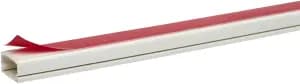 МИНИ-КАНАЛ 20Х10 ПВХ БЕЛЫЙ R9010 САМОКЛ