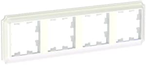 Рамка Systeme AtlasDesign Antique, 4 поста (жемчуг)