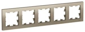 Рамка Systeme AtlasDesign, 5 постов (Шампань)