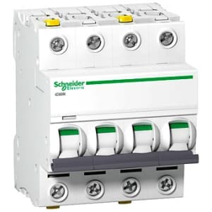 Автоматический выключатель Schneider Acti9 iC60N - 4P - 32A - B - 10kA - 8M - 400В