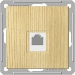 Розетка информационная RJ45 категория 5e Schneider W59 (Сосна)