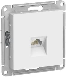 Розетка информационная RJ45 категория 6a (Белый)