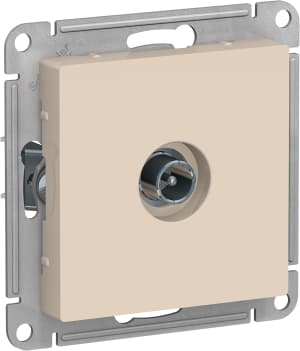 Розетка телевизионная оконечная (Бежевый)