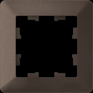 Рамка Systeme AtlasDesign AIR, 1 пост (мокко)