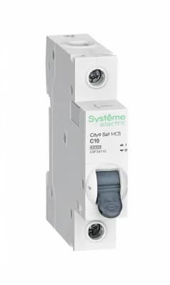 Автоматический выключатель Systeme City9 - 1P - 10A - C - 4.5kA - 1M