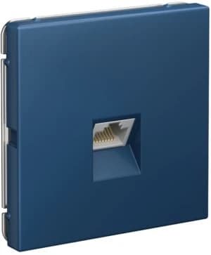 Розетка информационная RJ45 категория 5e (Аквамарин)