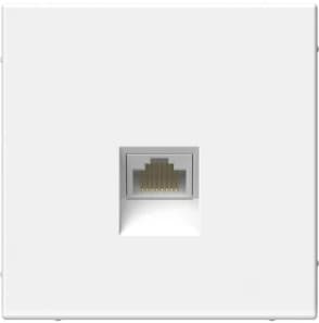 Розетка информационная RJ45 категория 5e (Белый)