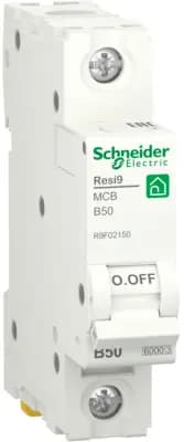Автоматический выключатель Schneider Resi9 - 1P - 50A - B - 6kA - 1M