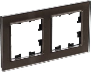 Рамка Systeme AtlasDesign Nature, 2 поста (Мокко (стекло))
