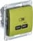 Зарядное устройство USB Schneider, USB-C, 65Вт (Фисташковый)