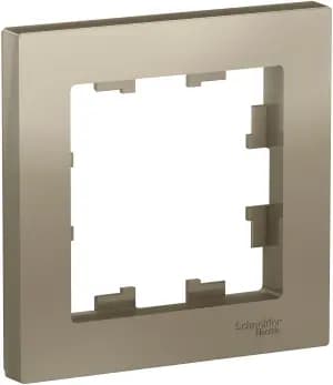 Рамка Systeme AtlasDesign, 1 пост (Шампань)