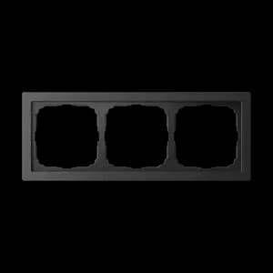 Рамка ArtGallery Pure Камень Оникс, на 3 поста