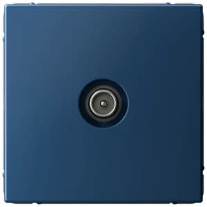 Розетка телевизионная оконечная (Аквамарин)