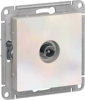 Розетка телевизионная оконечная (Жемчуг)