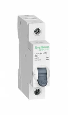 Автоматический выключатель Systeme City9 - 1P - 6A - B - 4.5kA - 1M