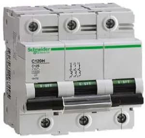 Автоматический выключатель Schneider Acti9 C120H - 3P - 50A - C - 15kA - 4.5M - 415.0В