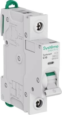 Systeme9 Автоматический выключатель (АВ) C 10A 1P 6kA 230В