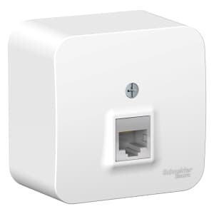 Розетка информационная Schneider Blanca (белый)